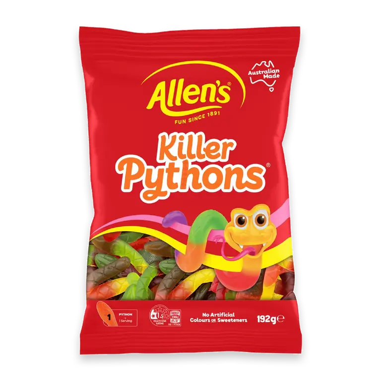 Killer Python Lollies Bag