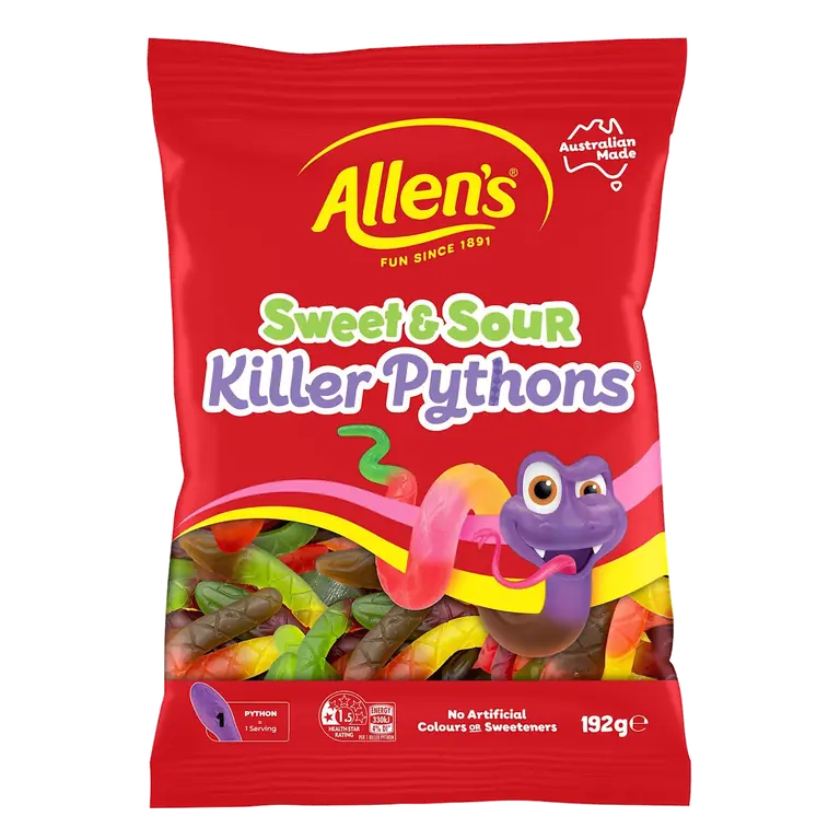 Killer Pythons Sweet & Sour