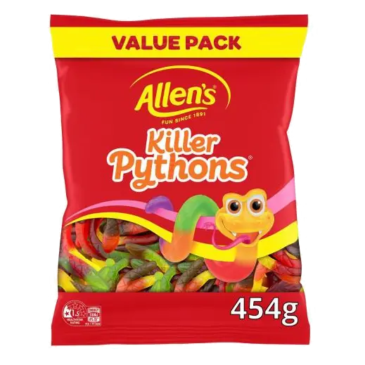 Lollies Large Value Bag Killer Pythons