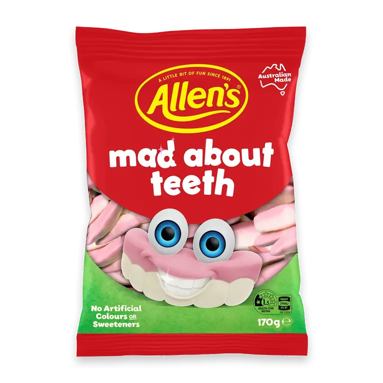 Mad About Teeth Lollies