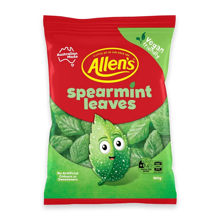 Spearmint Leaves Lollies