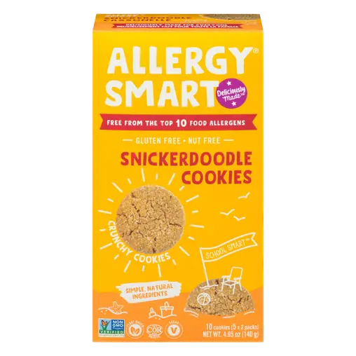 Allergy Smart Nut-Free Cookies Snickerdoodle 140 g