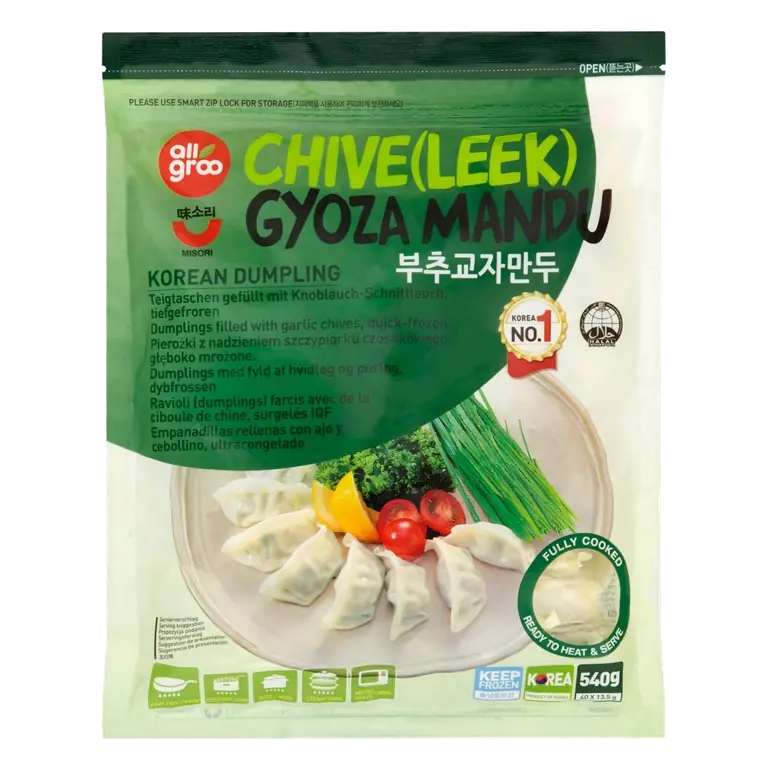 Chive (Leek) Gyoza Mandu