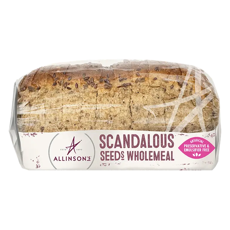 Allinson's Scandalous Seeds Wholemeal Batch Bread 650g
