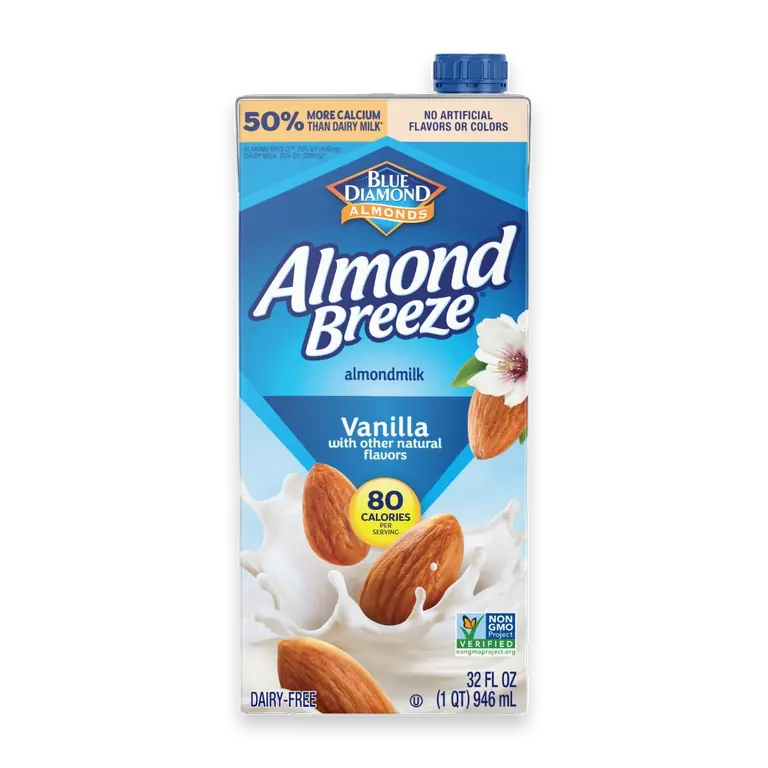 Dairy Free Shelf Stable Vanilla Almond Milk Quart
