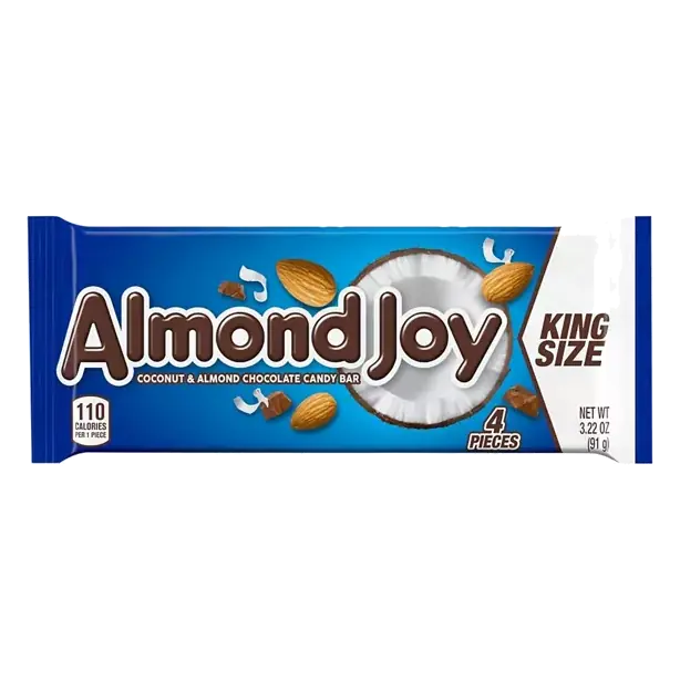 Candy Bar, Coconut & Almond Chocolate, King Size