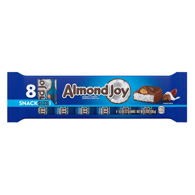 Coconut & Almond Chocolate Candy Bars Snack Size - 8 ct