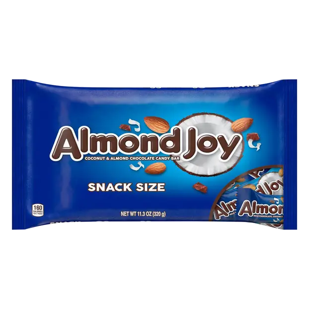 Coconut & Almond Chocolate Candy Bars Snack Size