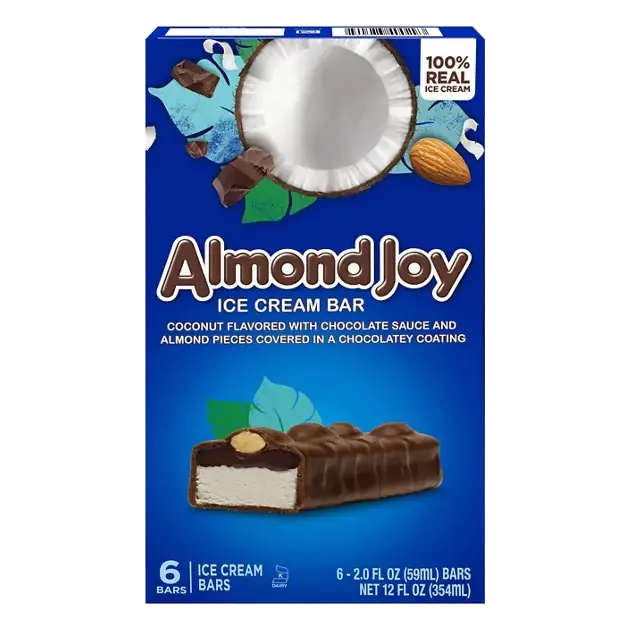 Coconut Flavored Ice Cream Bars