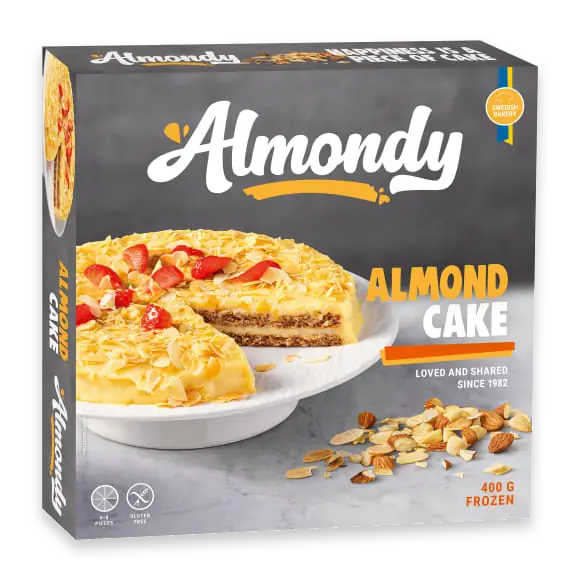 Almond Cake Mandeltårta Glutenfri Fryst