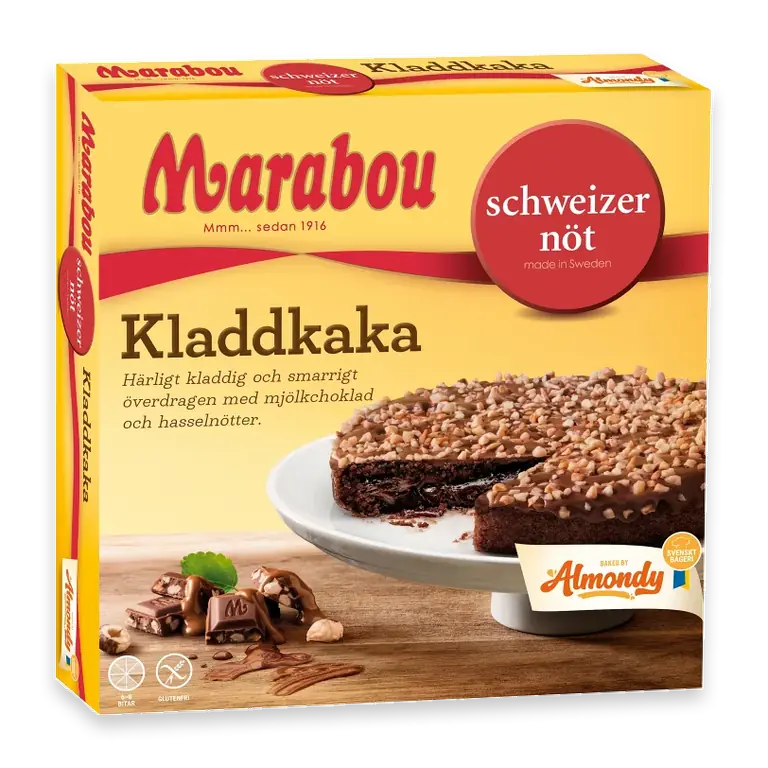 Marabou Schweizernöt kladdkaka 420g