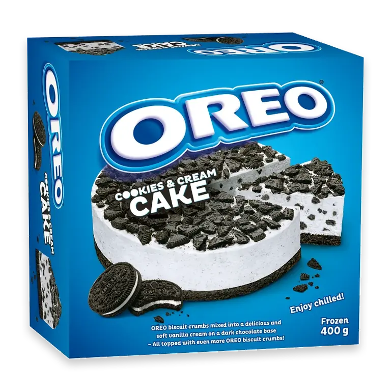 Oreotårta cookies & cream Fryst 400g Oreo