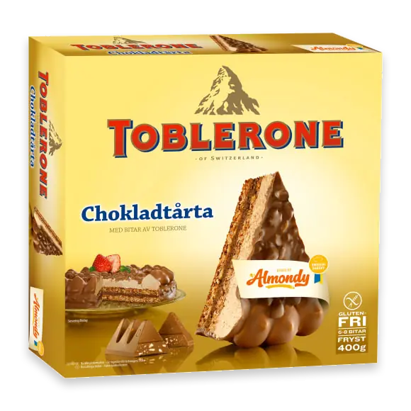 Toblerone Chokladtårta Fryst