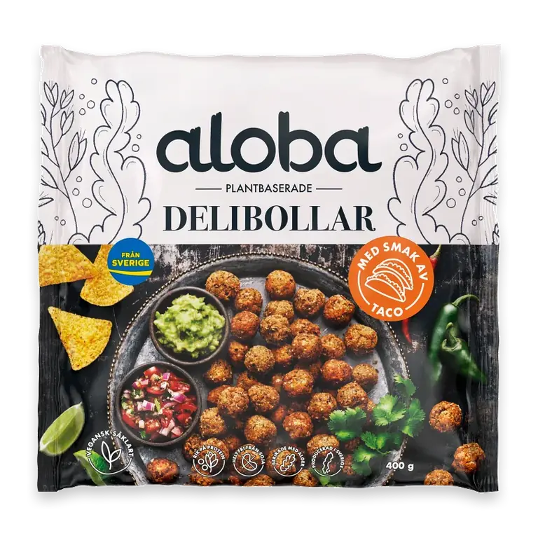 Plantbaserad Delibollar 400g