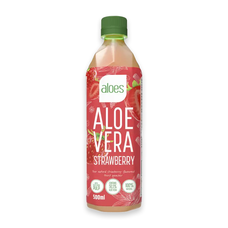 Aloe Vera Jordgubb