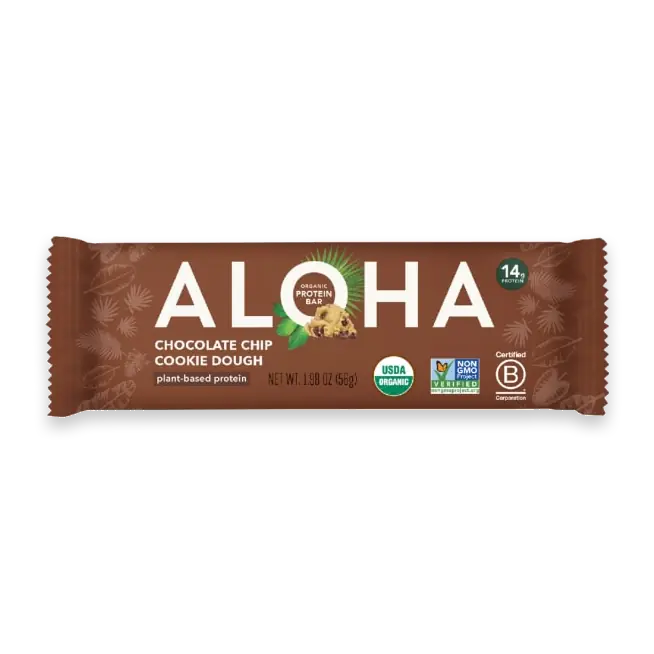 Chocolate Chip Cookie Dough, Plant Based, Protein Bars