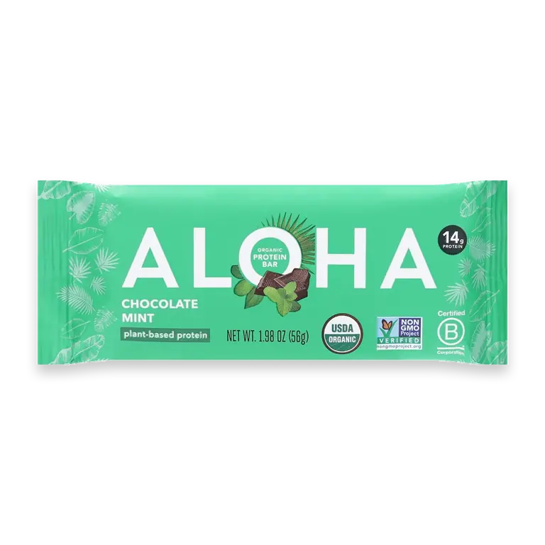 Chocolate Mint Organic Plant-Based Protein Bars