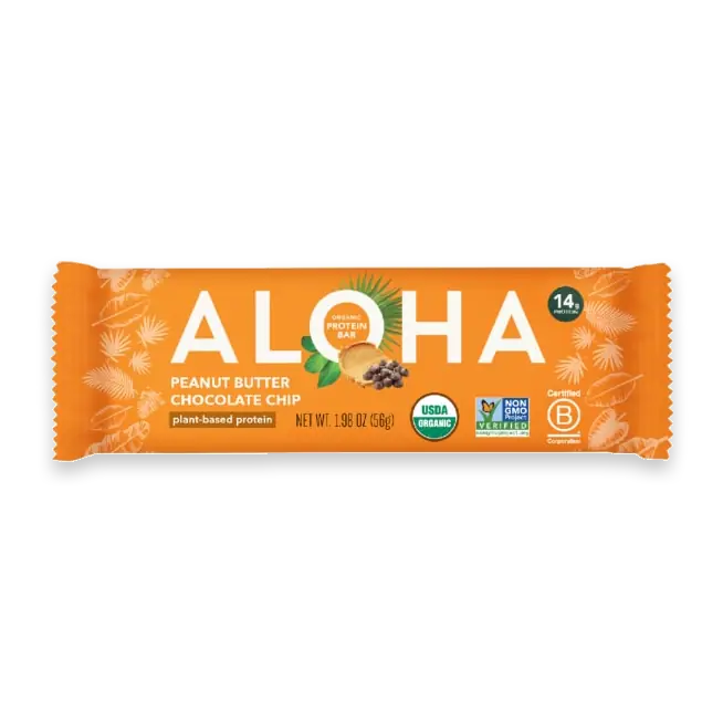 Peanut Butter Chocolate Chip, Plant Based, Protein Bar