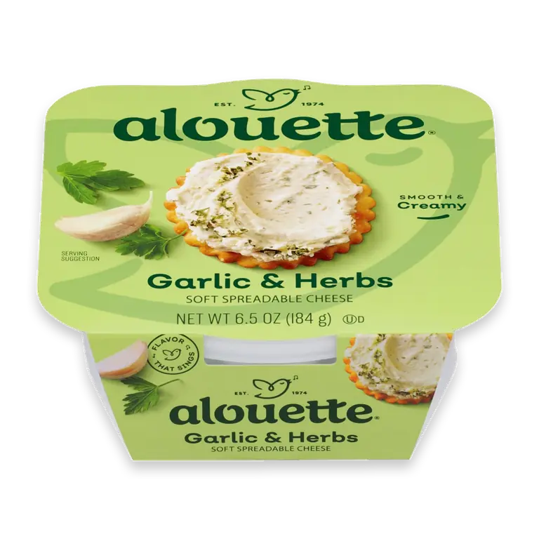 Garlic & Herb Soft Spreadable Cheese