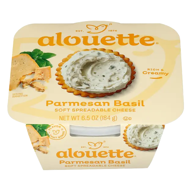 Parmesan Basil Soft Spreadable Cheese