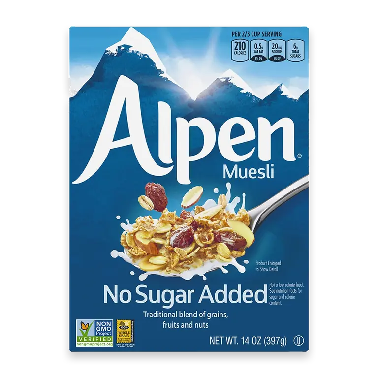 No Sugar Added Muesli Cereal