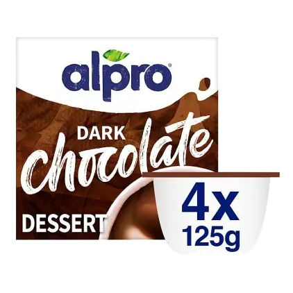 Dark Chocolate Dairy Free Vegan Soya Dessert