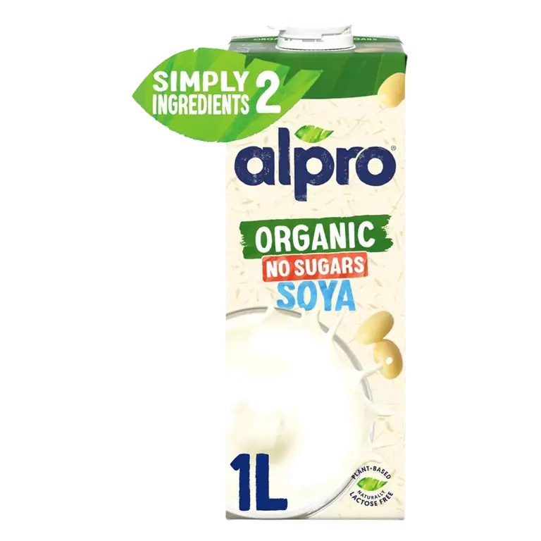 Organic Soya No Sugars Long Life Dairy Free Drink 1L