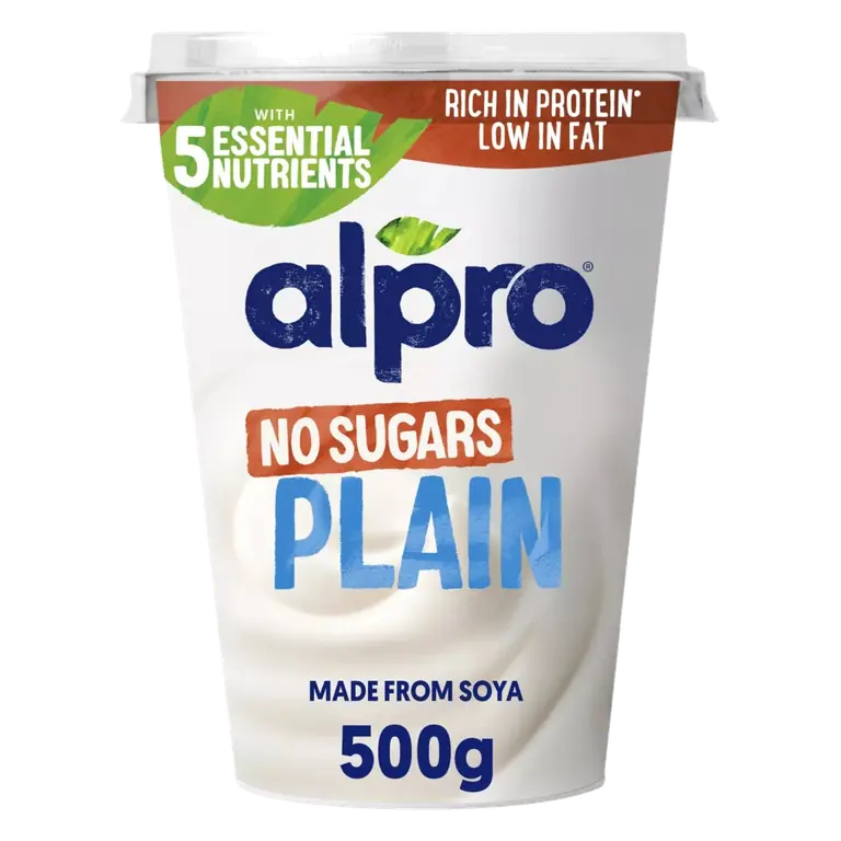 Plain No Sugars Yoghurt Alternative 500g