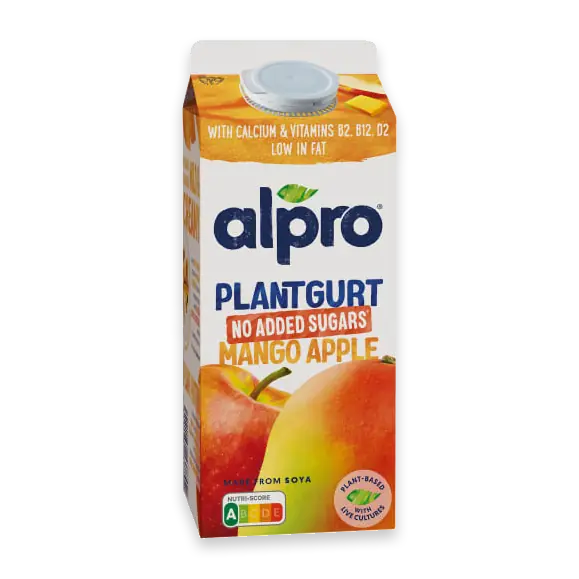 Plantgurt Mango/äpple Osötad
