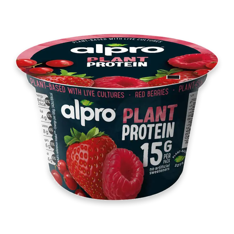 Plantgurt Protein Red berries