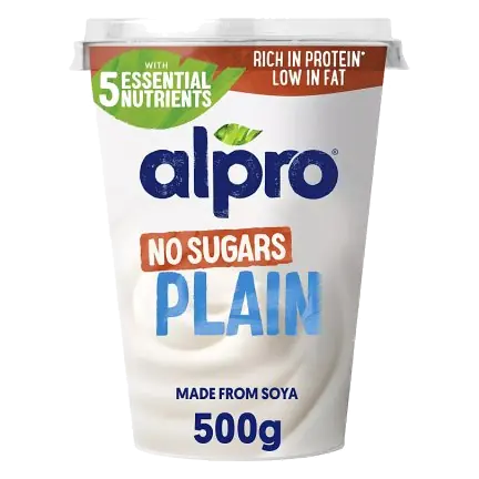 Soya No Sugar Dairy Free Yogurt Alternative