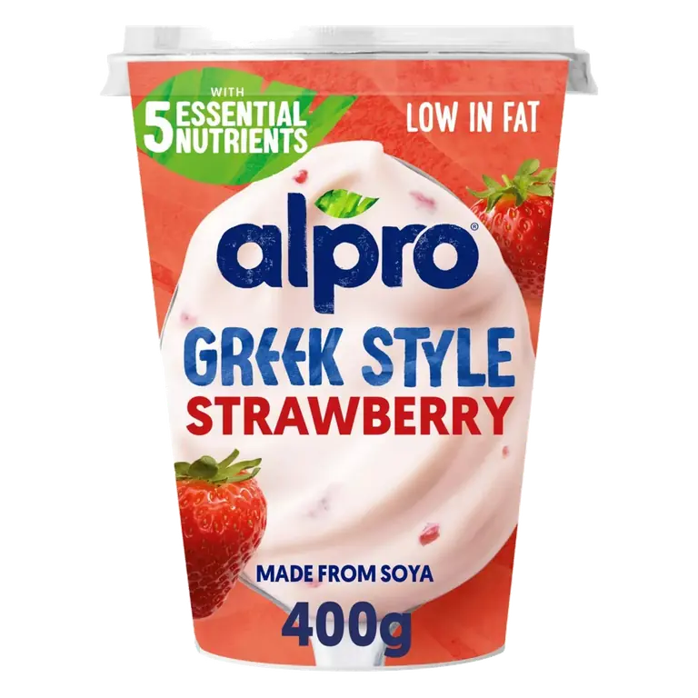 Straw Greek Style Yogurt 400g