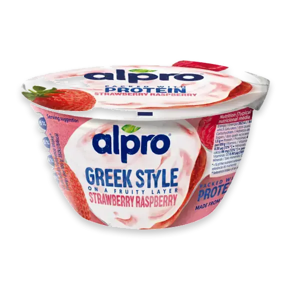 Strawbe Raspbe Greek Style Yoghurt