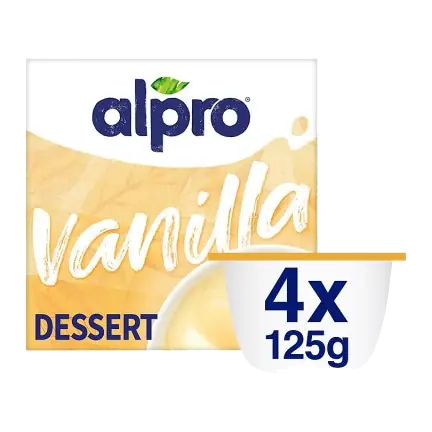 Vanilla Dairy Free Vegan Soya Dessert
