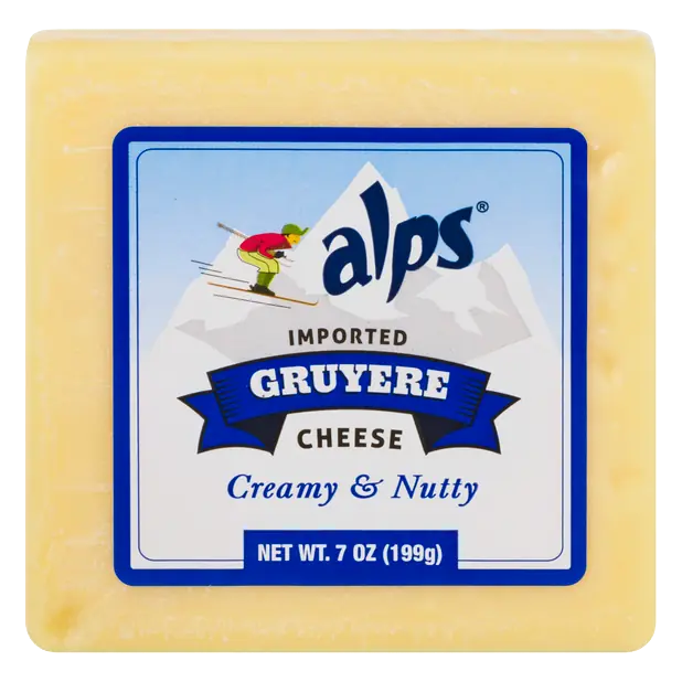 Imported Creamy & Nutty Gruyere Cheese Block