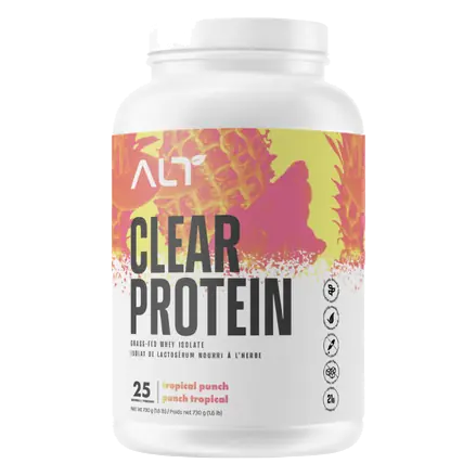 Clear Protein Grass-Fed Whey Isolate Tropical Punch 730 g