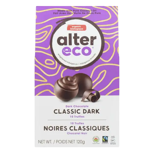 Black Organic Dark Chocolate Classic Dark 120 g