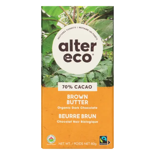 Dark Chocolate Bar Brown Butter 80 g
