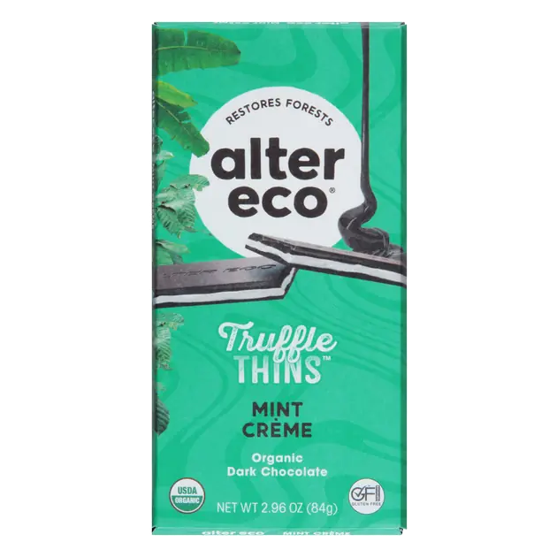 Mint Crme Organic Dark Chocolate