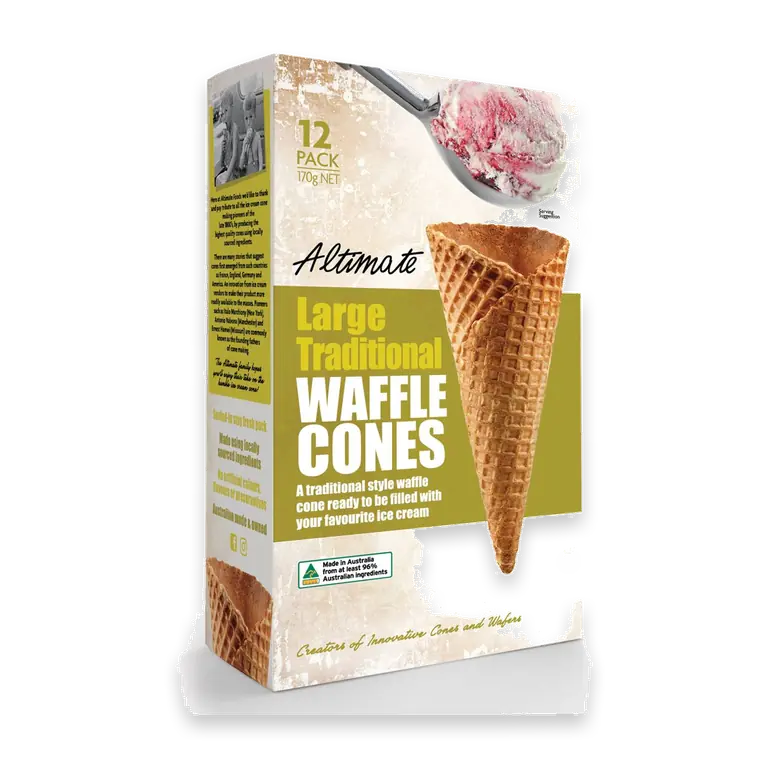 Waffle Ice Cream Cones