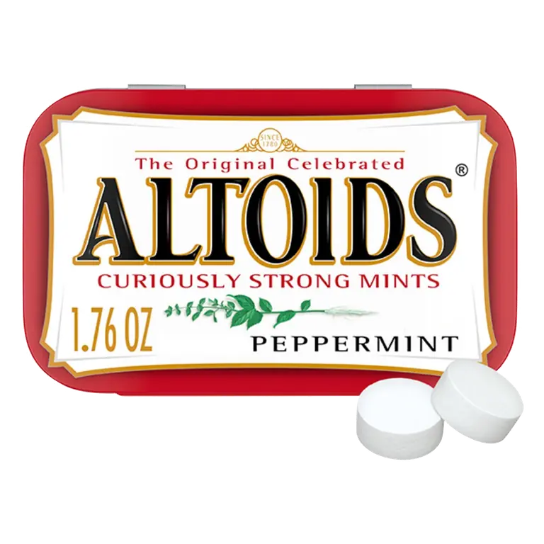 Peppermint Curiously Strong Mints