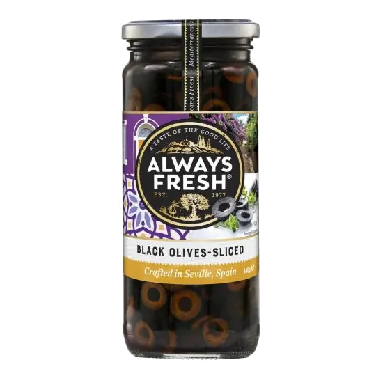 Black Sliced Olives