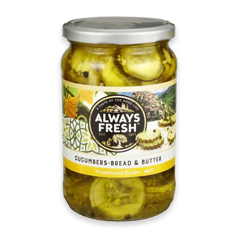Cucumbers Bread & Butter