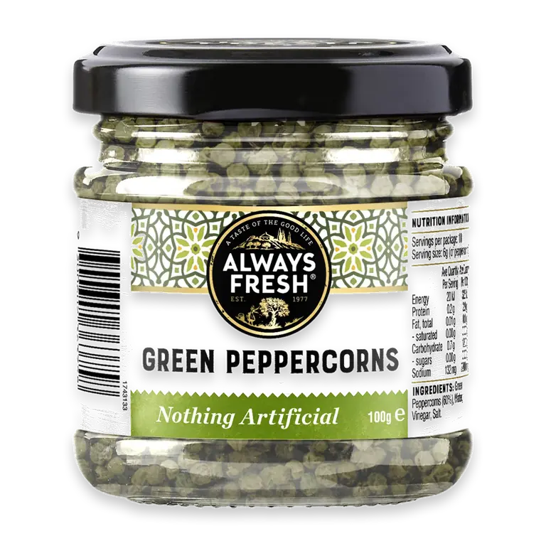 Green Peppercorns