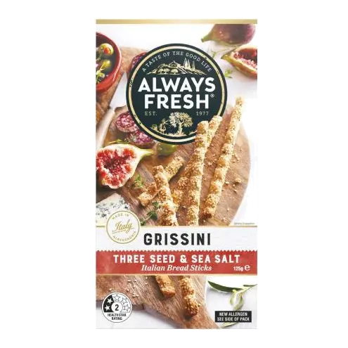 Grissini Breadsticks Three Seed