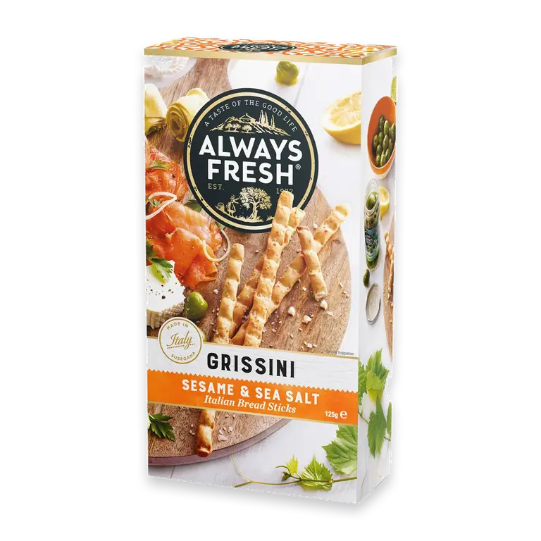 Grissini Sesame & Sea Salt