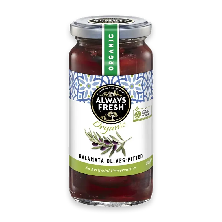 Organic Kalamata Pitted Olives