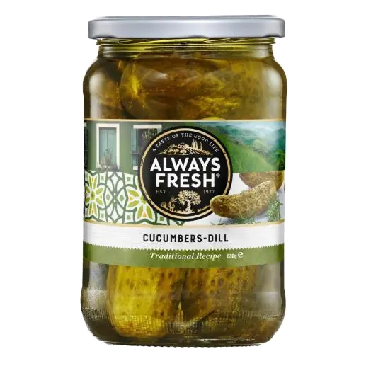 Pickled Dill Cucumbers