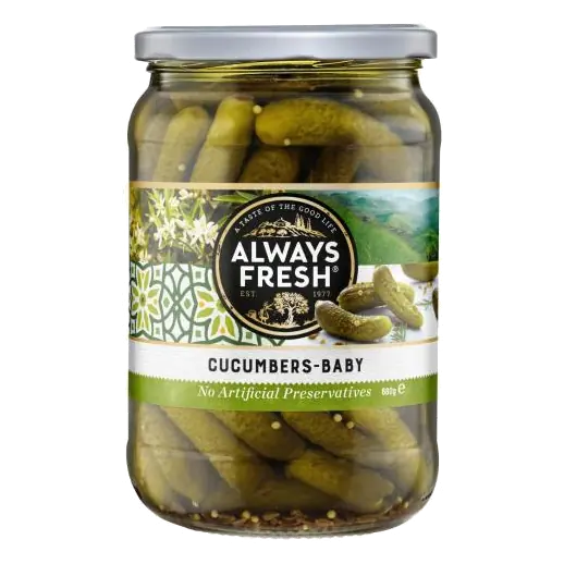 Whole Baby Cucumbers
