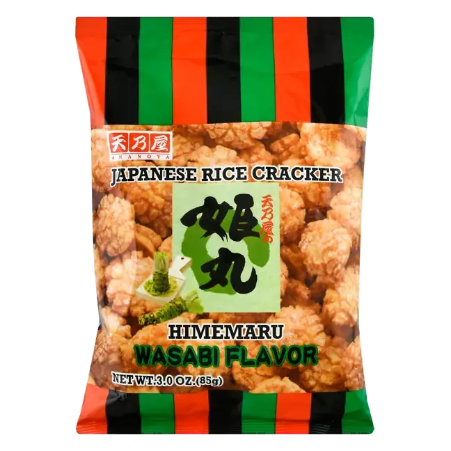 Japanese Rice Cracker, Wasabi Flavor